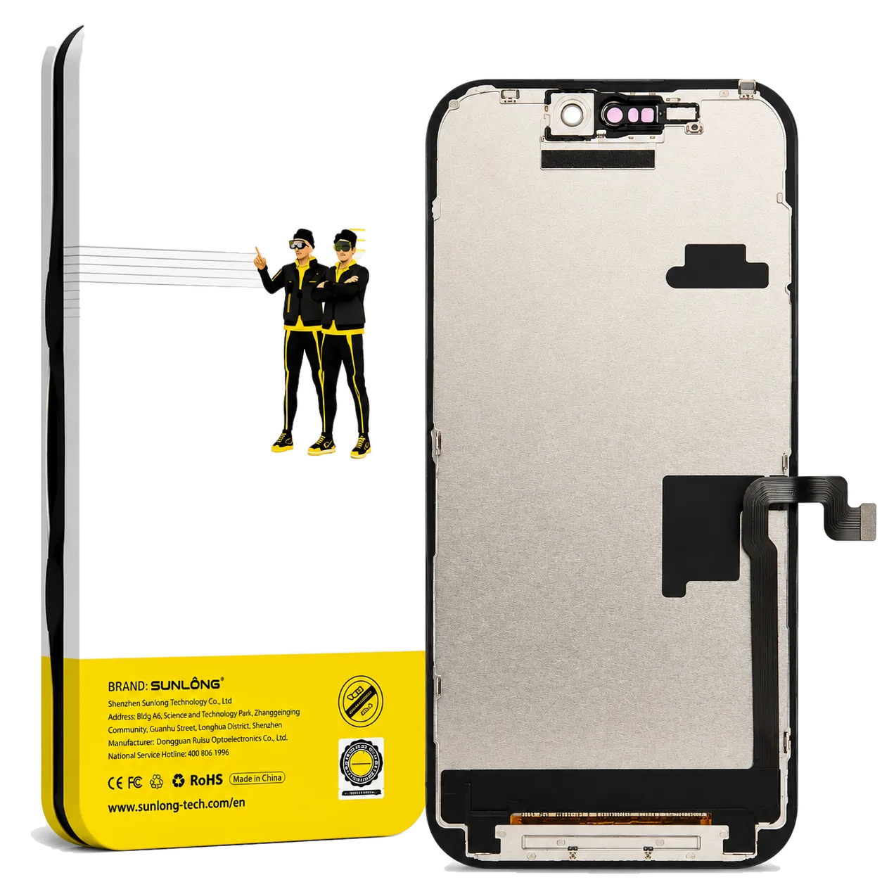 Pantalla iPhone 16 Pro Max OLED GE IC Removible