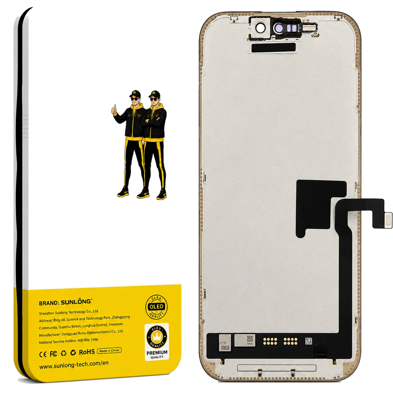 Pantalla iPhone 16 Pro OLED GE IC Removible