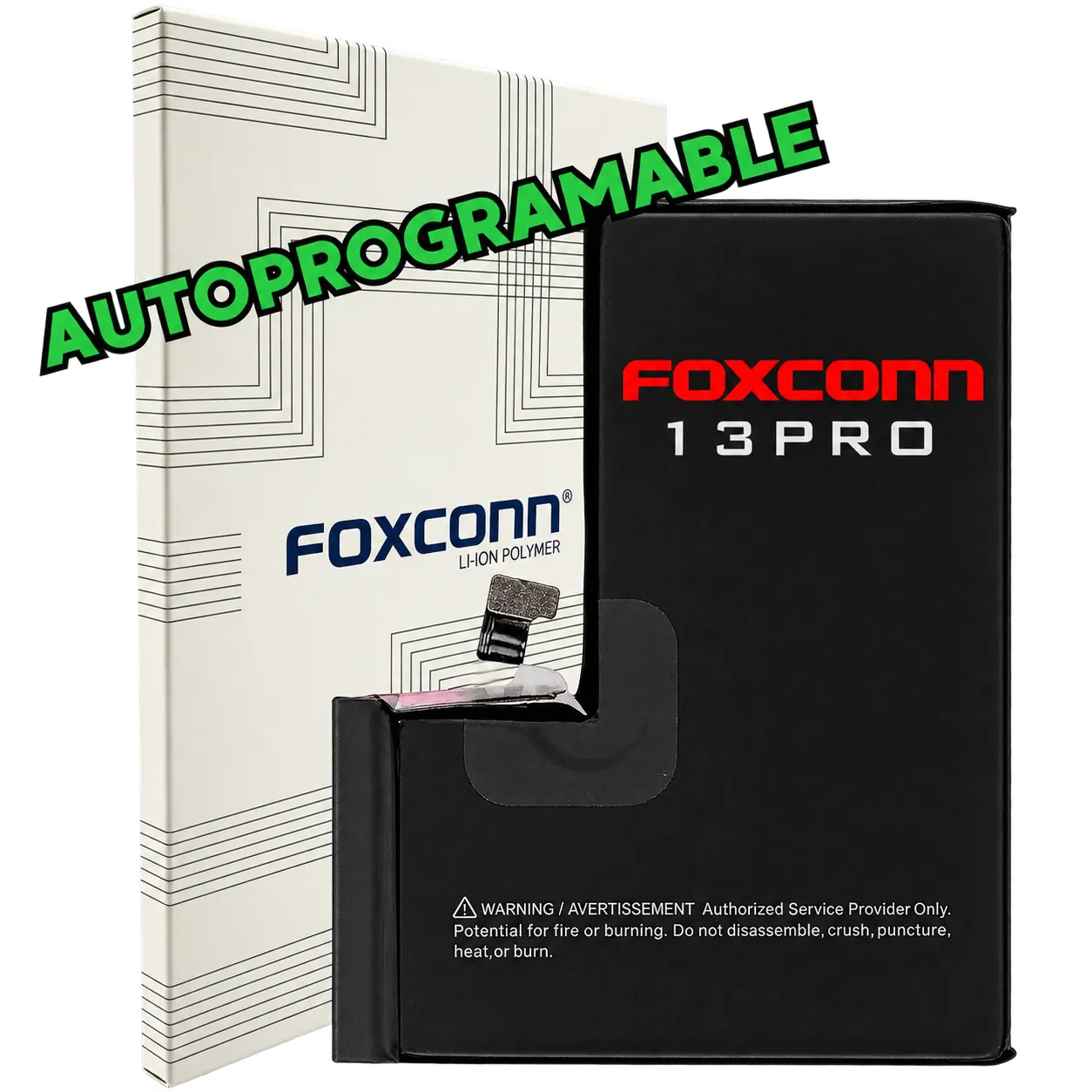 Batería iPhone 13 Pro Foxconn Slim Autoprogramable