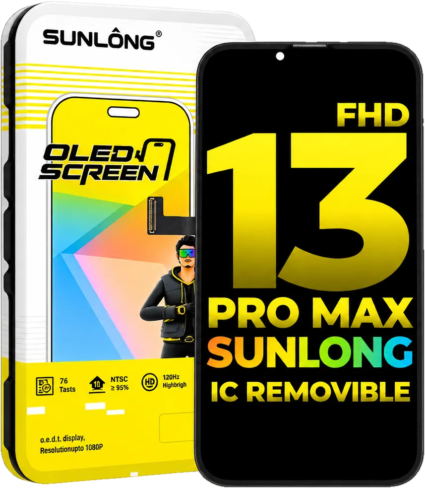 Pantalla iPhone 13 Pro Max SUNLONG IC Removible FHD Premium