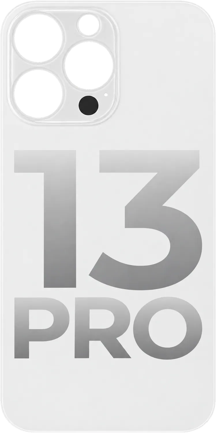 Tapa Trasera iPhone 13 Pro Vidrio
