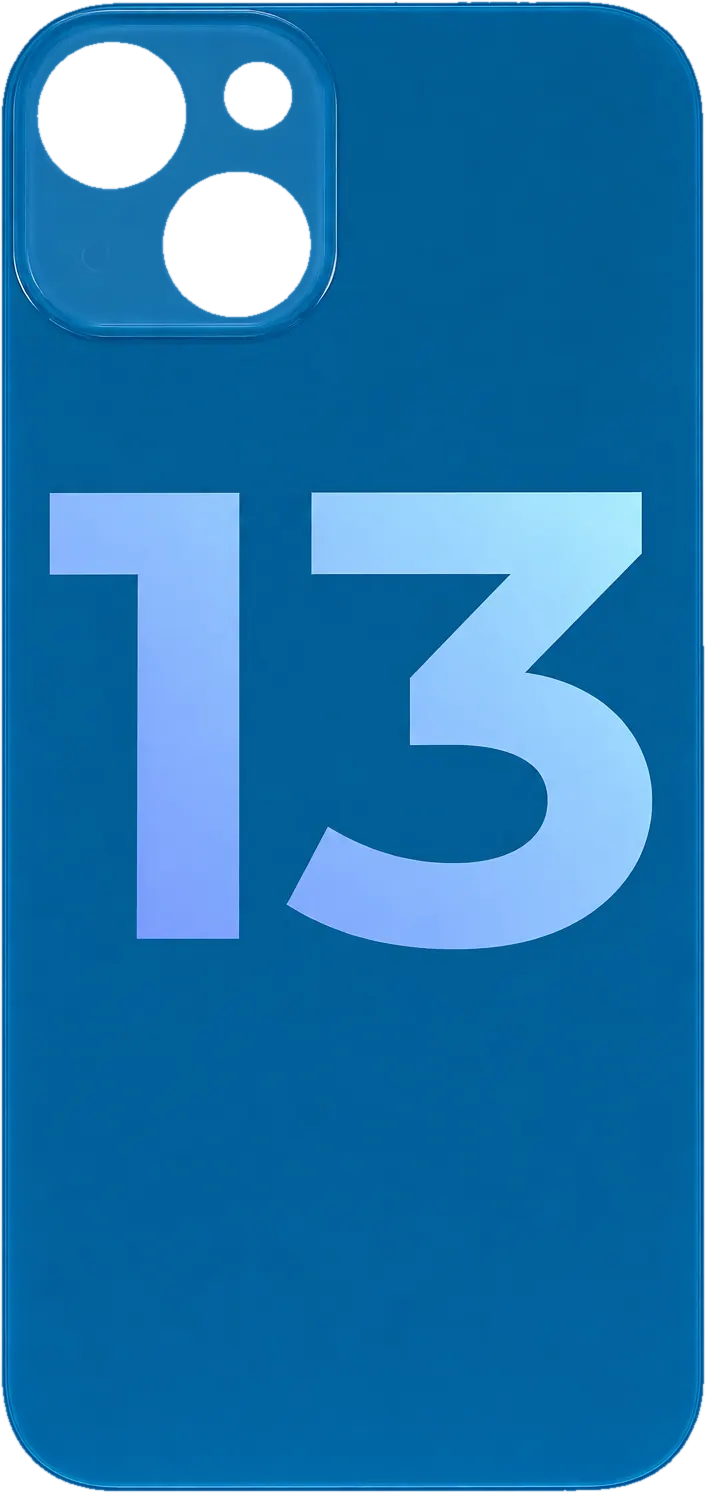 Tapa Trasera iPhone 13 Vidrio